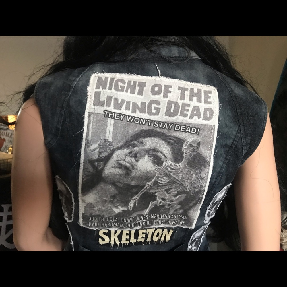 Brand Double Zero. size small duster vest hand made.